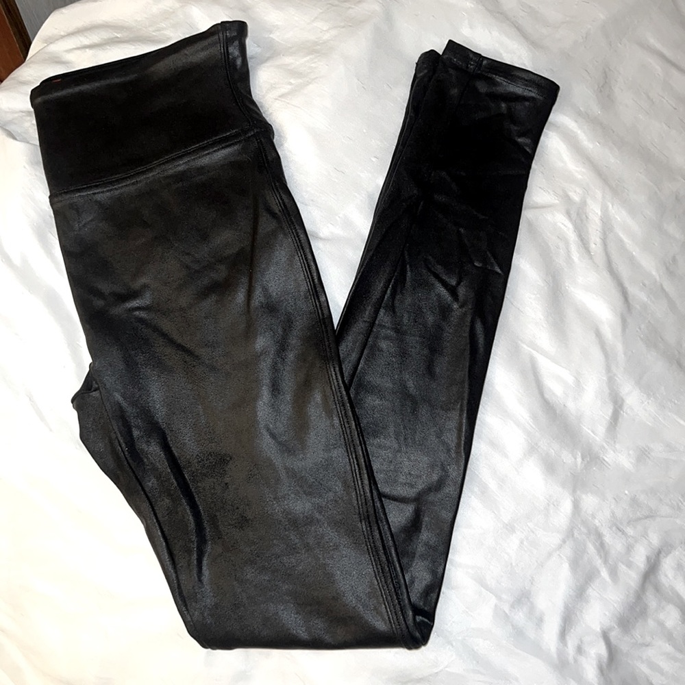 Spanx - Faux-Leather Leggings